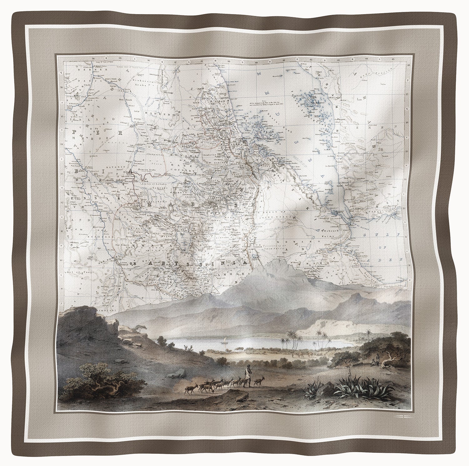 TWILL SCARF « DAHIR »