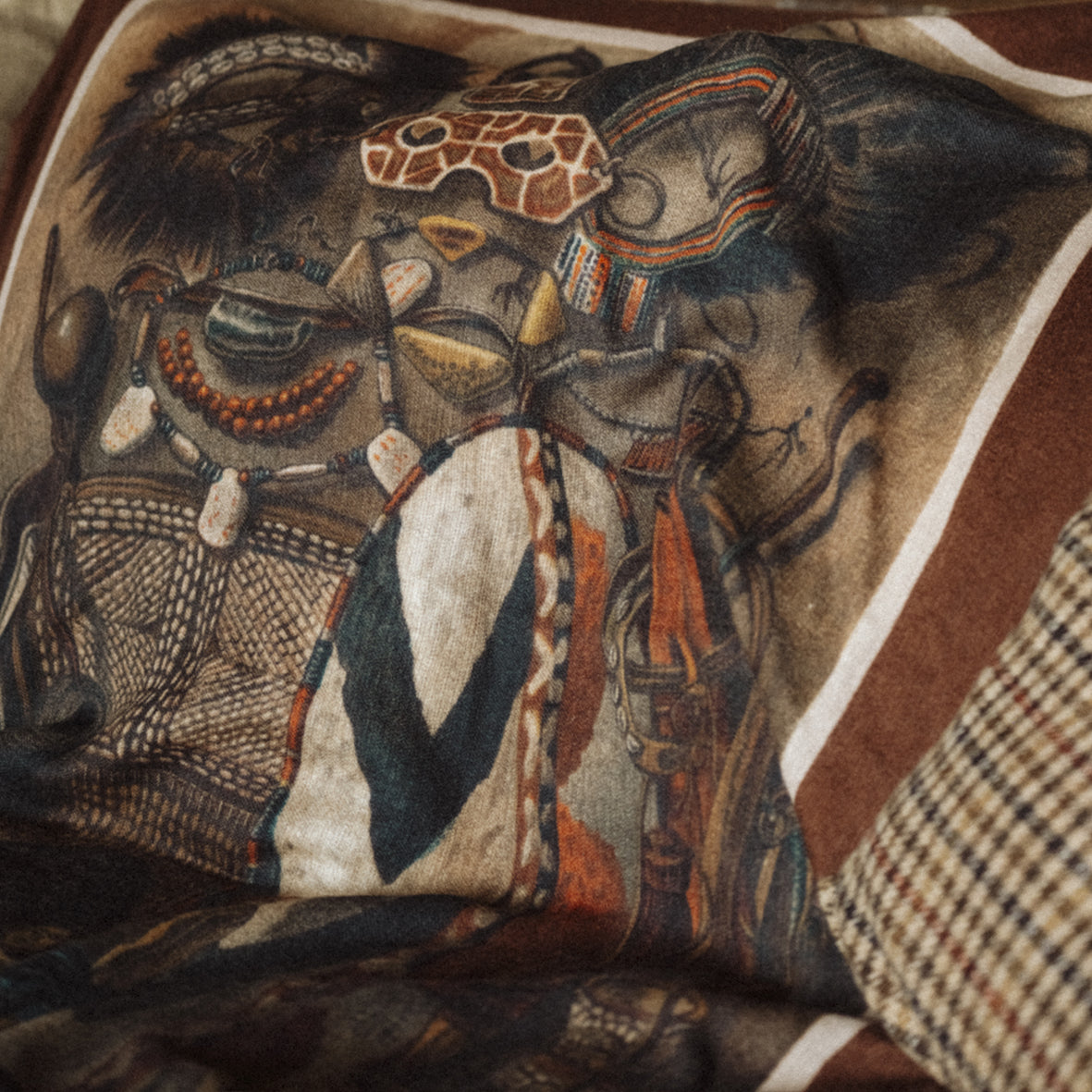 WOOLEN SHAWL « MAASAI »