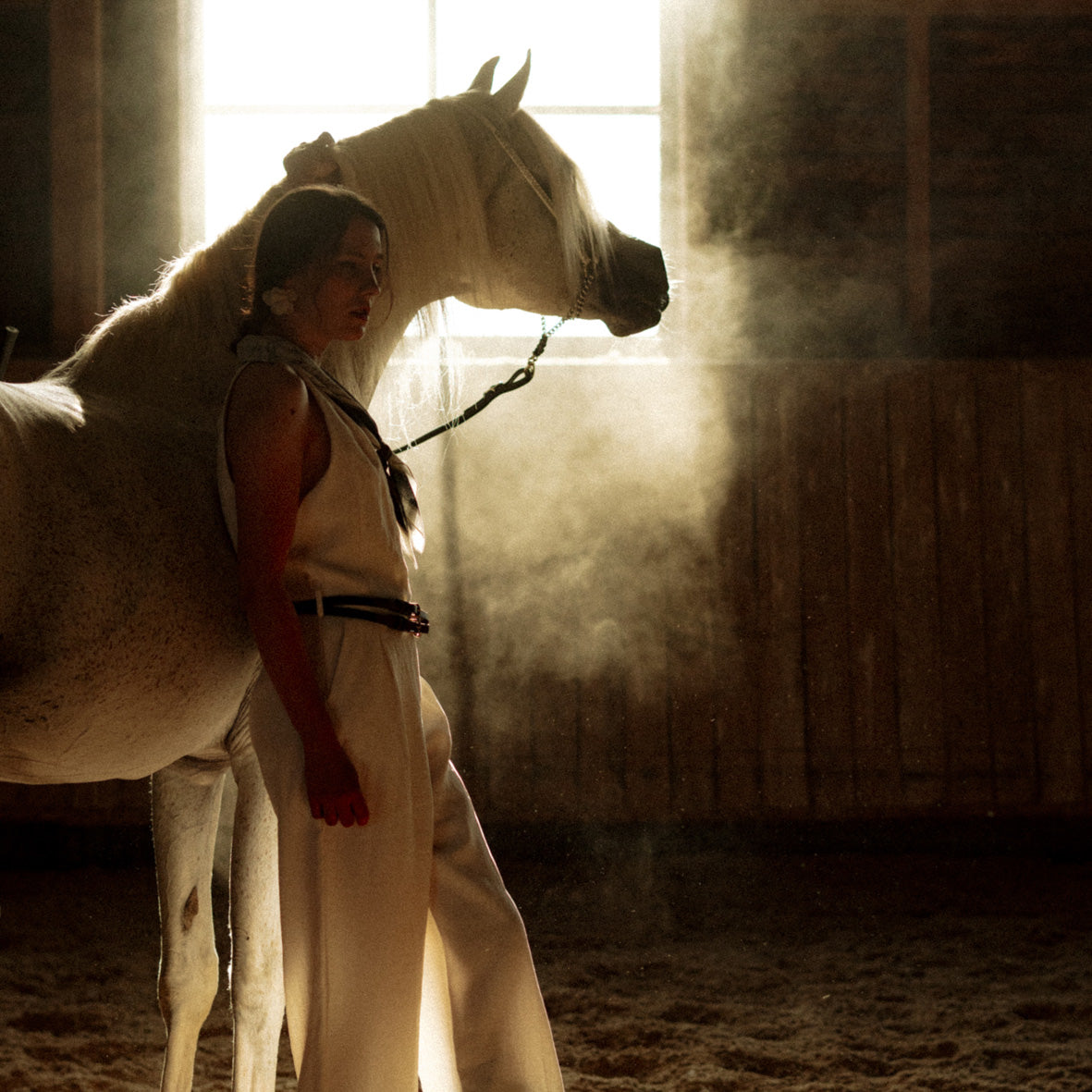 TWILL SCARF « TIAN »