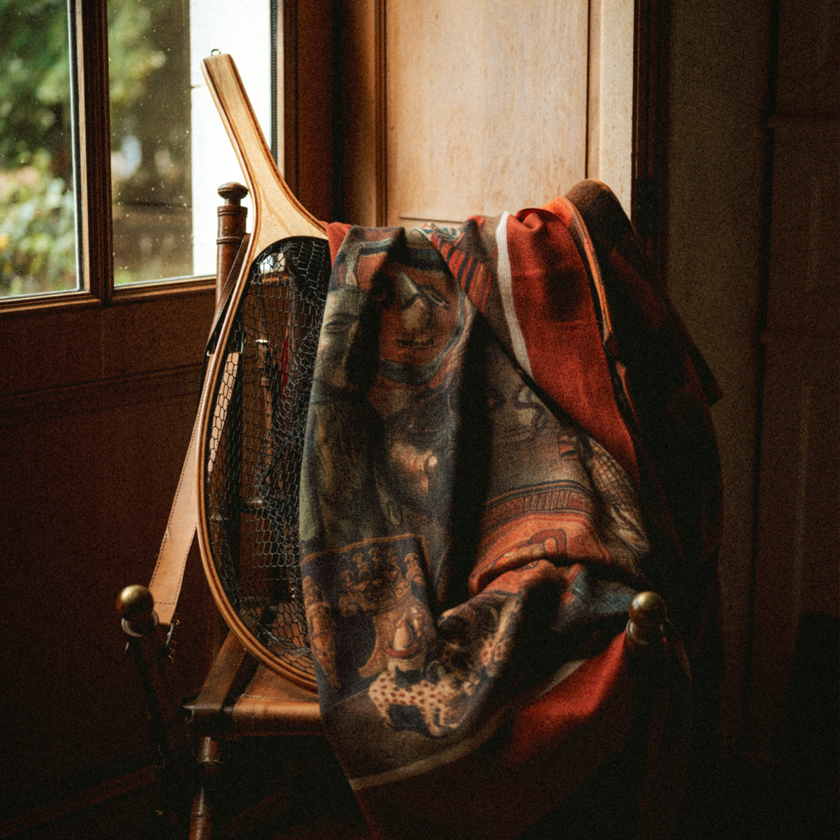WOOLEN SHAWL « TONALLI »