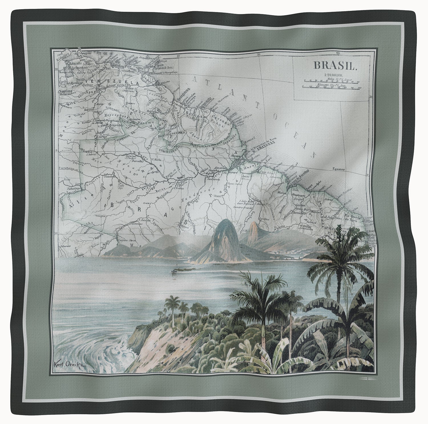 TWILL SCARF « SALAMAO »