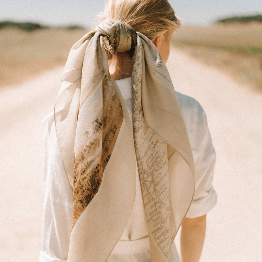 TWILL SCARF « MALAÏKA » – MAOULI