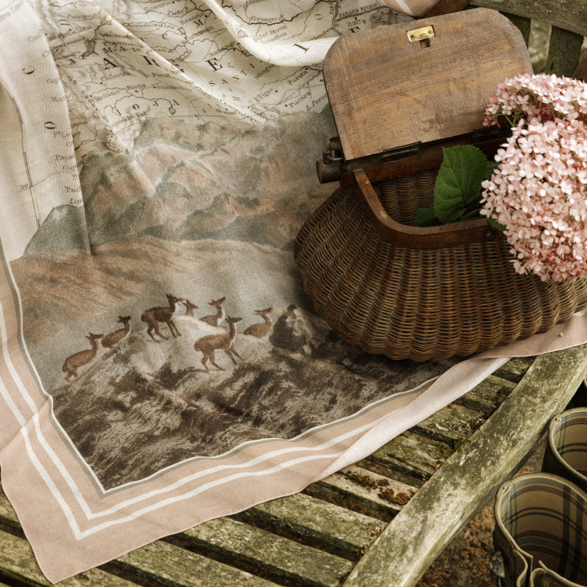 TWILL SCARF « AMAYA »