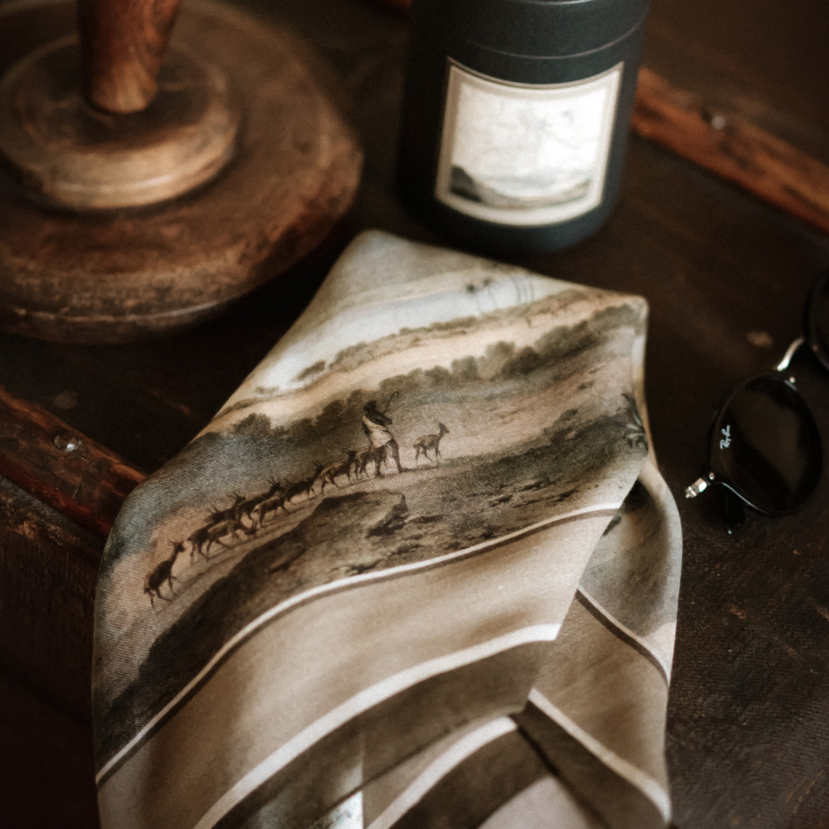 TWILL SCARF « DAHIR »