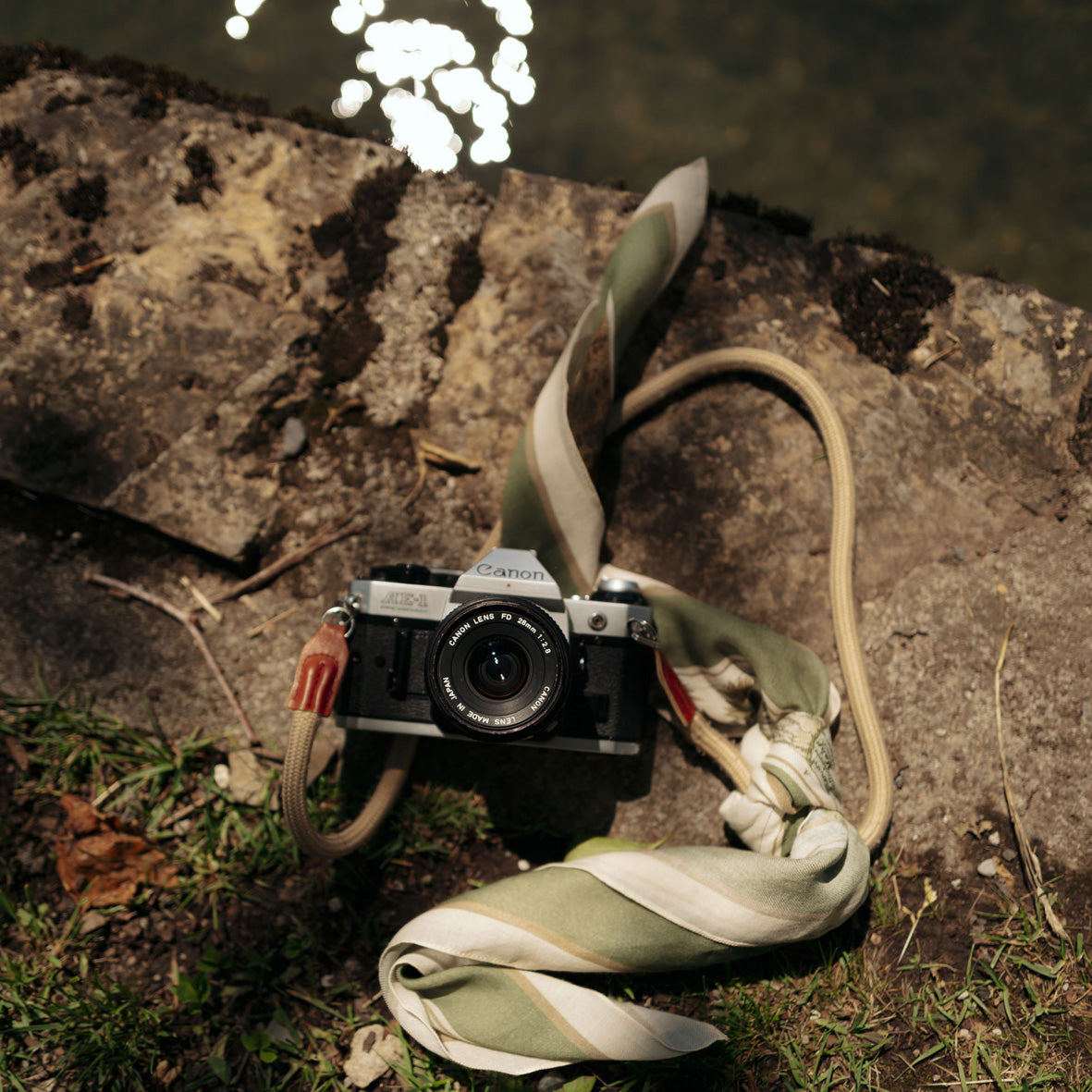 TWILL SCARF « SUNANDA »