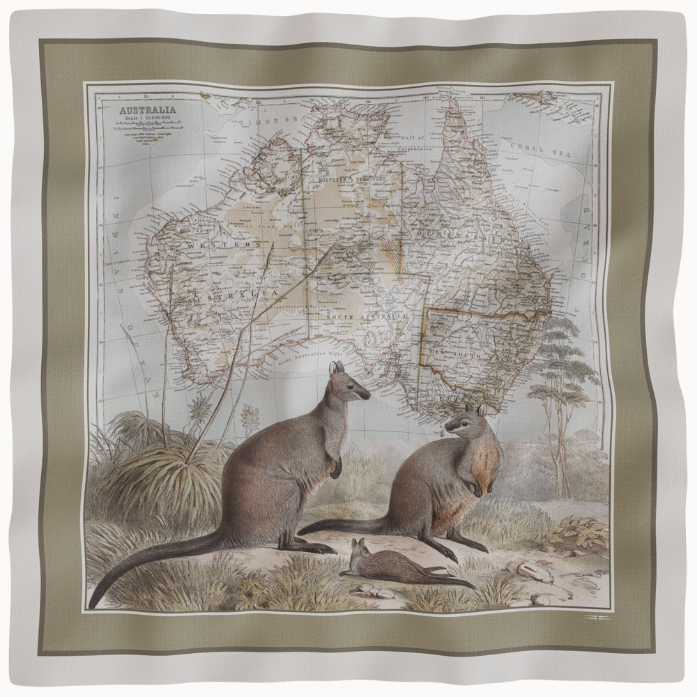 TWILL SCARF « TAMMAR »