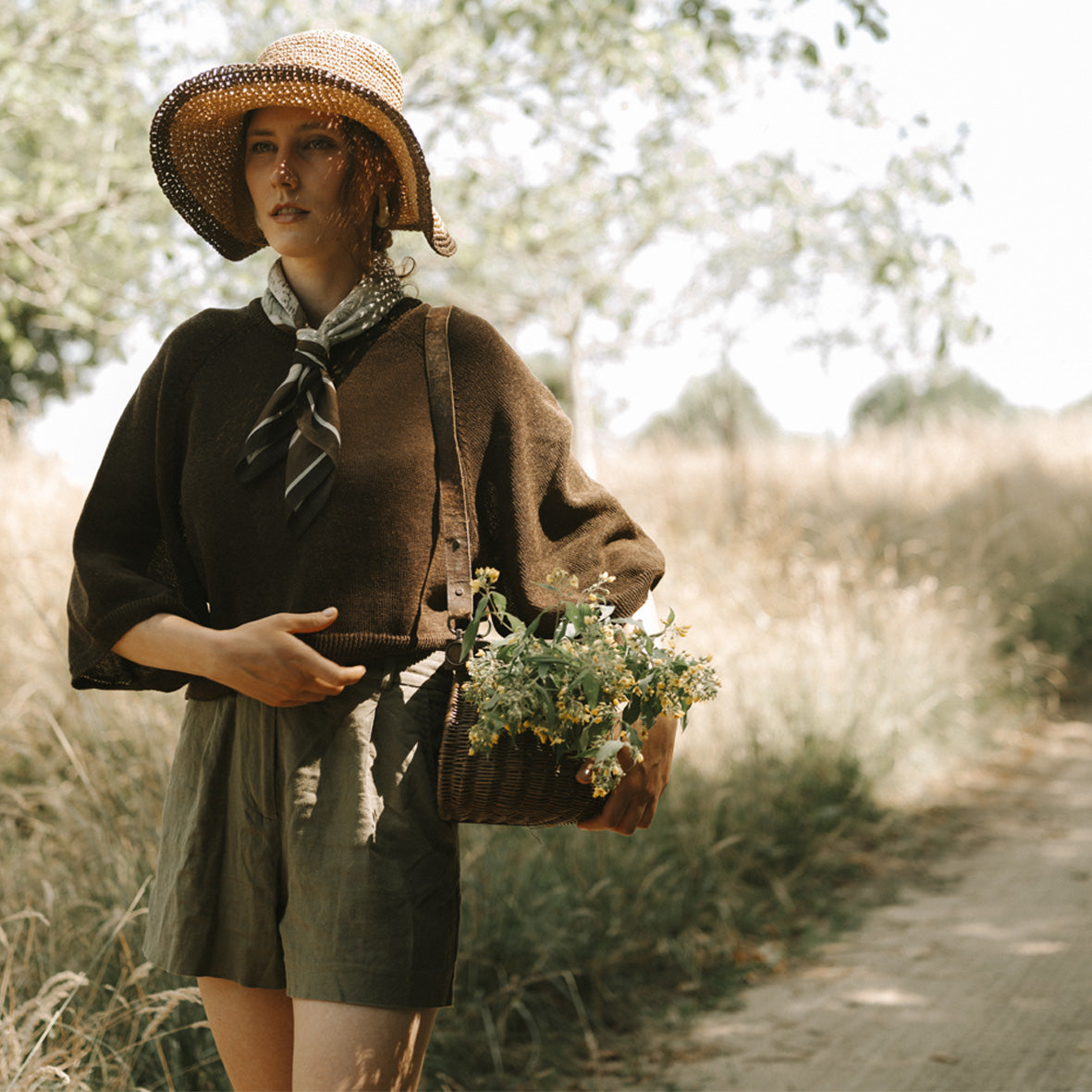 TWILL SCARF « TEMBO »
